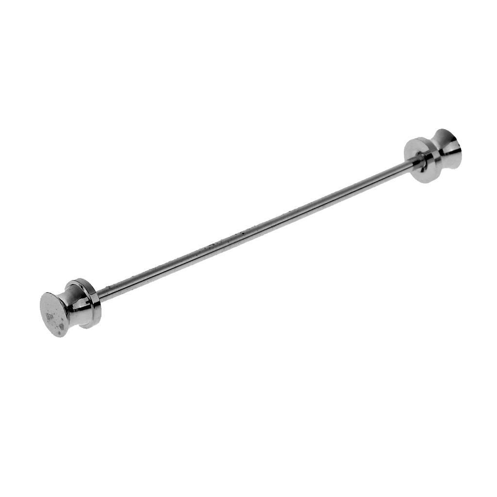 Skinny Pin Barbell Gentleman Collar Tie Clip Clasp Bar Necktie Silver