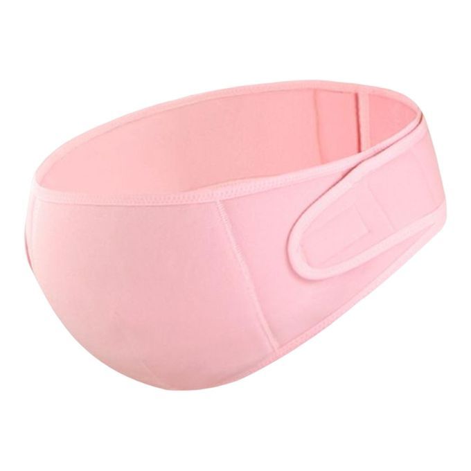 Maternity Belly Band Pregnancy Support For  Waist XL Pink