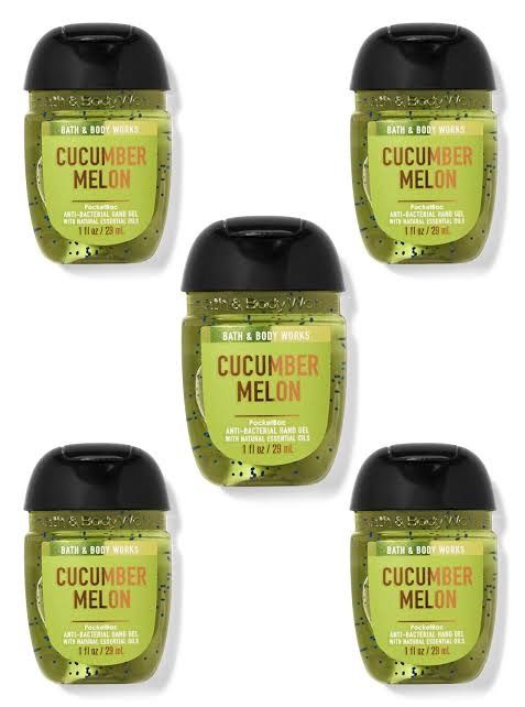 Cucumber Melon PocketBac Hand Sanitizer, 5-Pack