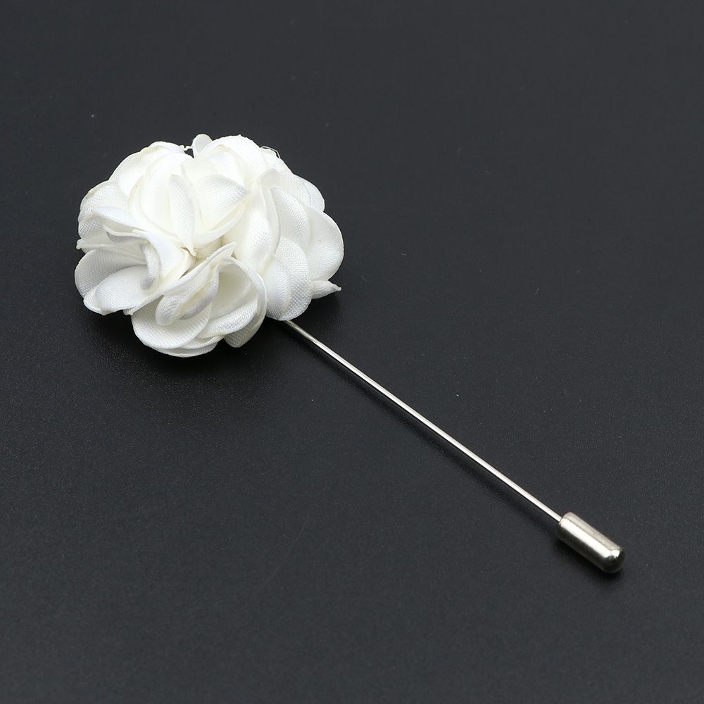 Men's Handmade Brooches Floral Brooch Pin Suit Shirt Corsage Collar Lapel Pin
