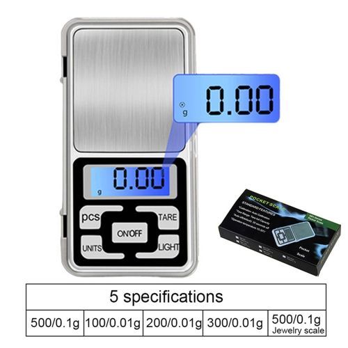 Mini Digital Scale Jewelry Gram Weight For Kitchen