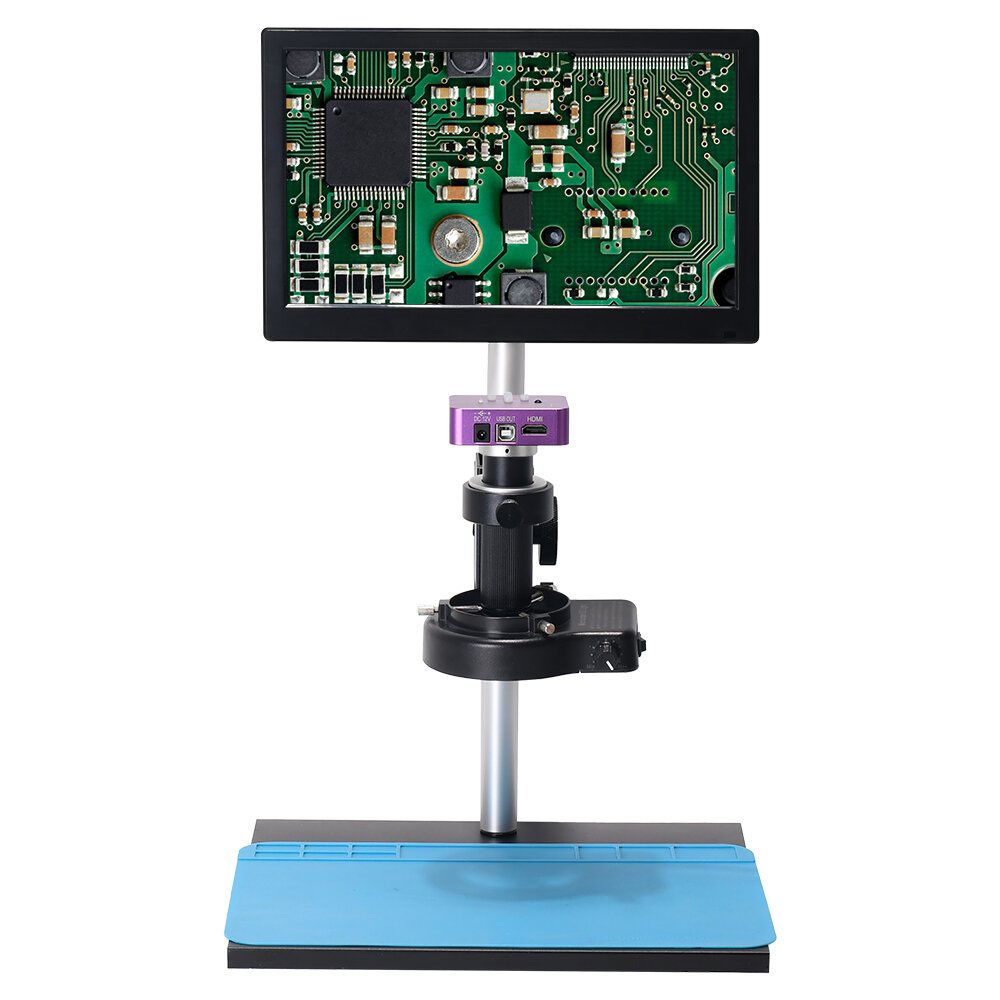 HAYEAR 51MP 11.6 Inch LCD Video Digital Microscope With150X