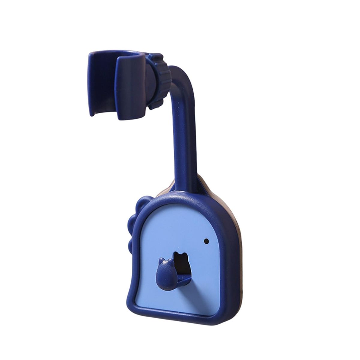 Shower Sprayer Rack Bathroom Shower Nozzle Holder with Hanging Hook Blue