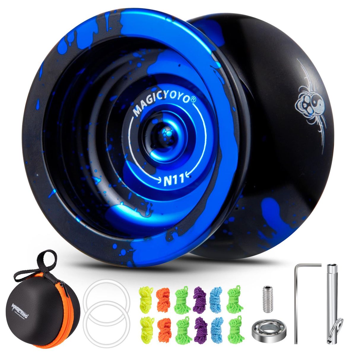 Professional Yoyo N11 Responsive Yoyo for Kids, Dual Purpose Yo Yo with Accessory Kit