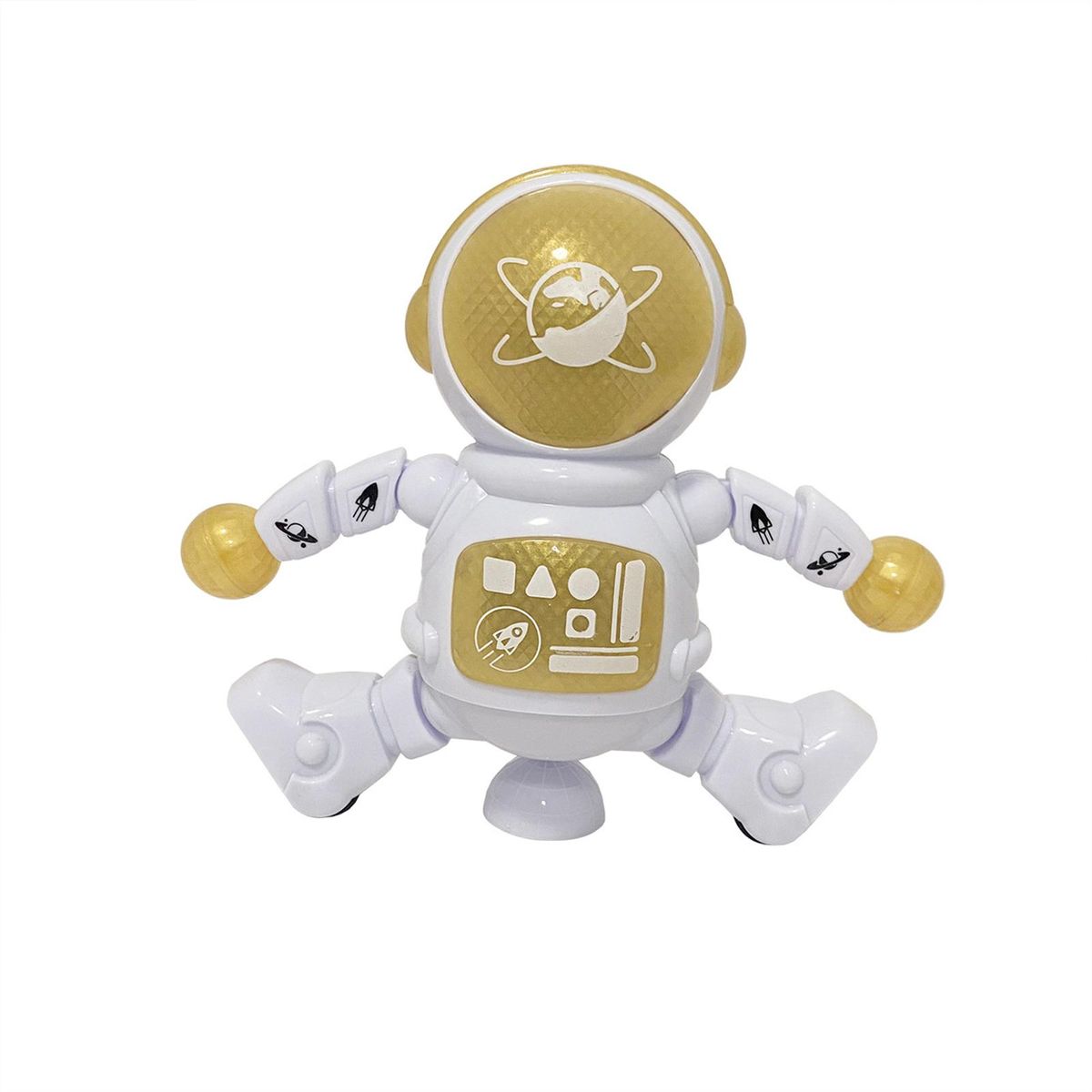 Electronic Toy Intelligent Electronic Space Dance White