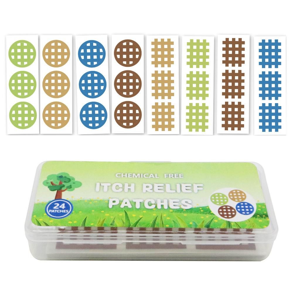 48 Pcs, Mosquito Biting Anti-itch Patch Mosquito Repellent Stickers for Children