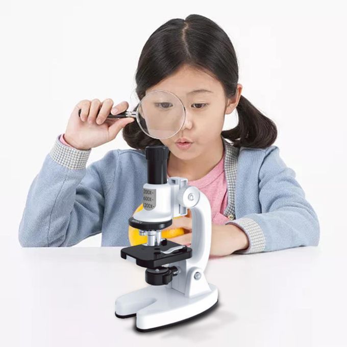 Students Microscope Toy Set Biological Microscope For Home School C