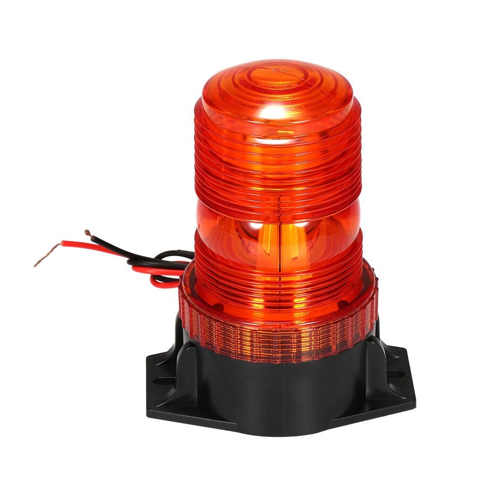 Emergency Warning Light 30 LED Amber/Yellow 18W Emergency Warning Flashing Safety Strobe Beacon Light for Forklift Truck Tractor Golf Carts UTV Car Bus 9-30V