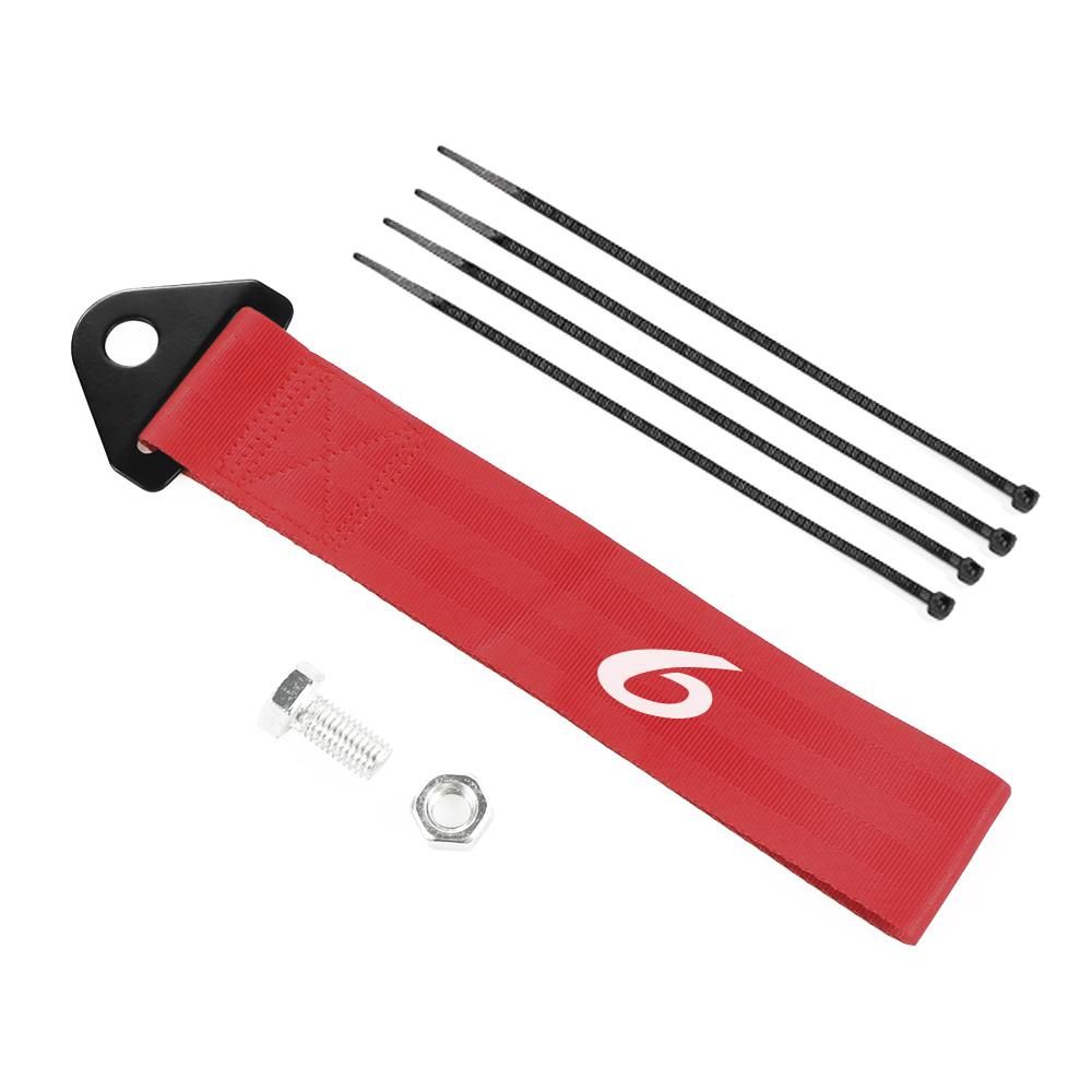 Car Trailer Tow Rope Strip Accessories For Mazda Demio CX-5 Axela 3 MPS CX-3 6 Atenza MS MX-5 CX-30 Skyactiv-50 Premacy CX-9
