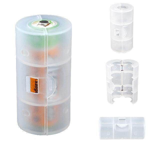 AA To LR06 LR14 LR06 LR ADAPTER RECHARGEABLE BATTERIES NEW