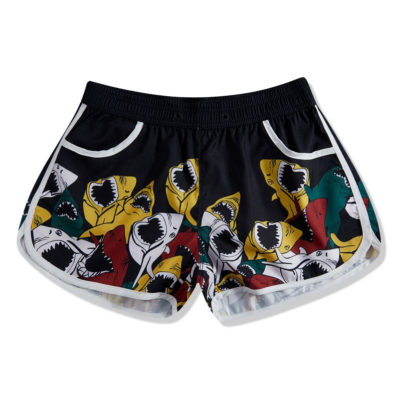 Board Shorts Lovers Swimming Shorts Couple Beach Wear-02 Women