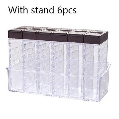 1pcs Spice Jar Seasoning Box 6Pcs/Set