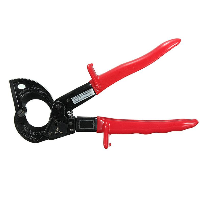 Ratchet Cable Cutter AWG 600MCM Ratcheting Wire Plier Hand T