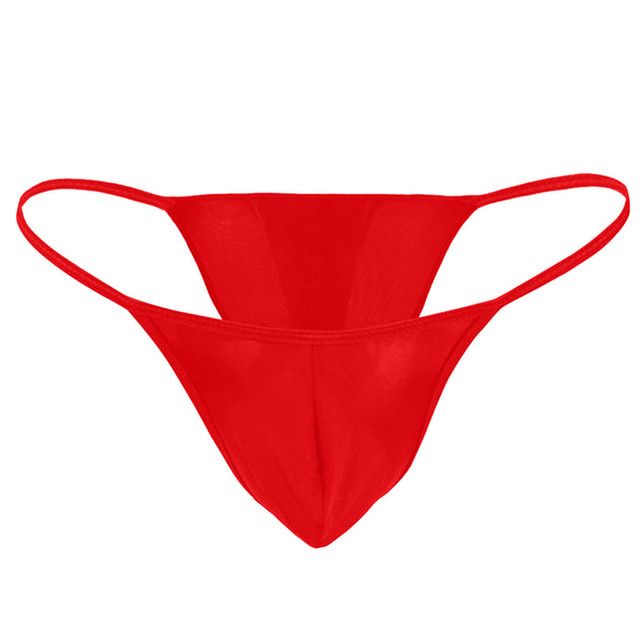 Men Lace Flower Crocet C String Thongs