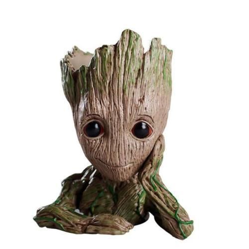 Tree Man Aquarium Ornament PVC Fish Tank Cave Stone Decoration Cute Cartoon Plant Flower Pot Bonsai Garden Home  Decor