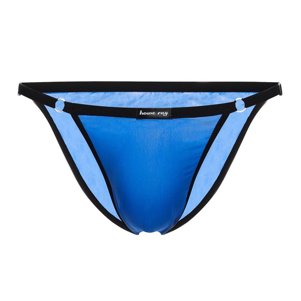 Adjustable Size s Comfortable Silk Smooth Breathable  Brief Inner  Men's Convex  Funny Underwear