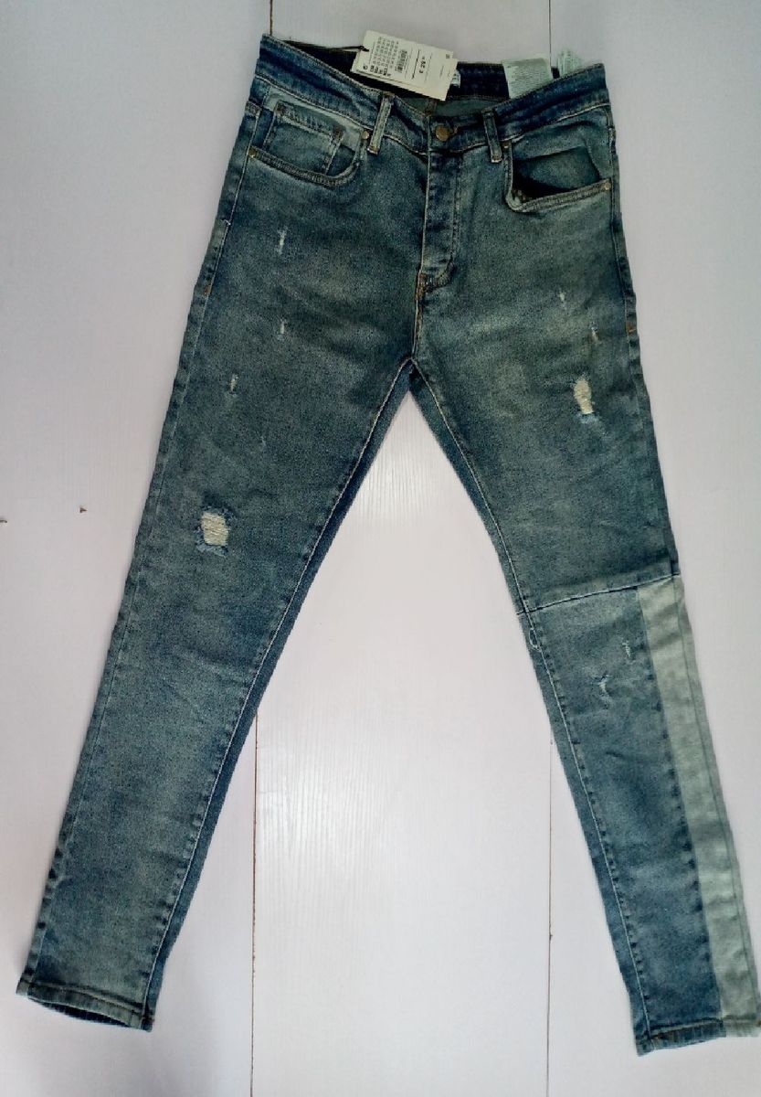 Men's Casual Stretching Turkey Jeans For Men - Dark Blue