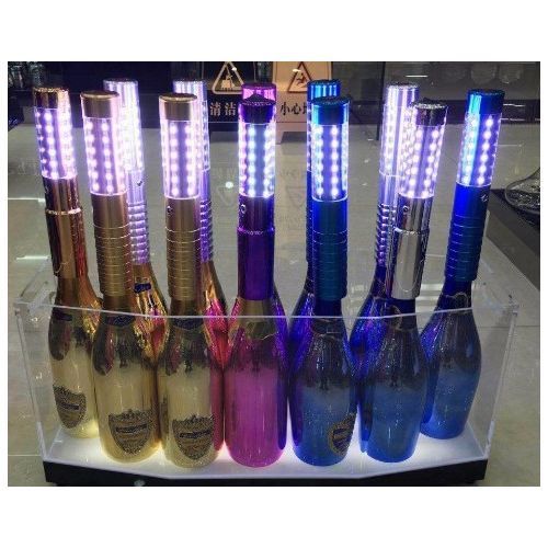CHAMPAGNE WINE BOTTLE RECHARGEABLE LIGHT FOR CLUBS AND BAR