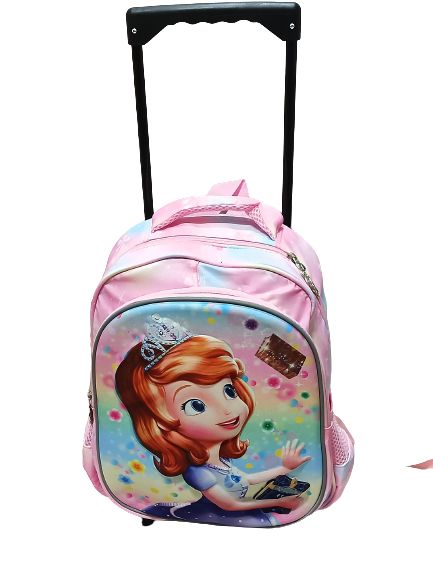 Sofia Characters Trolley School Bag 2 To 6years