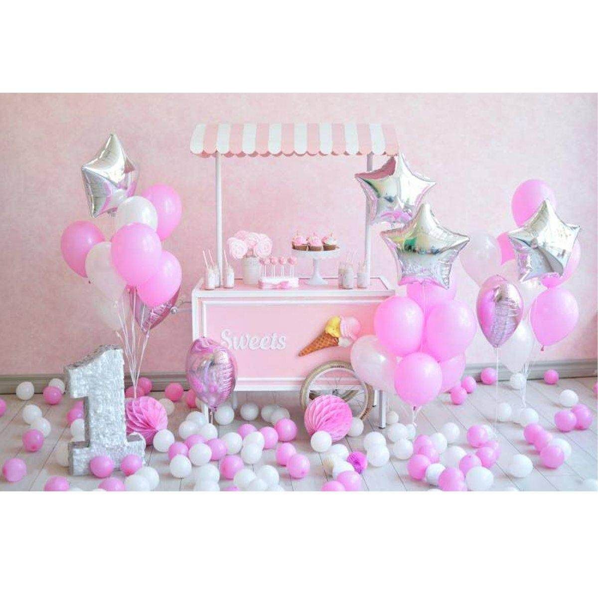 Baby Birthday Party Theme Photography Backdrop Background Studio Props #150*210cm 150*210cm
