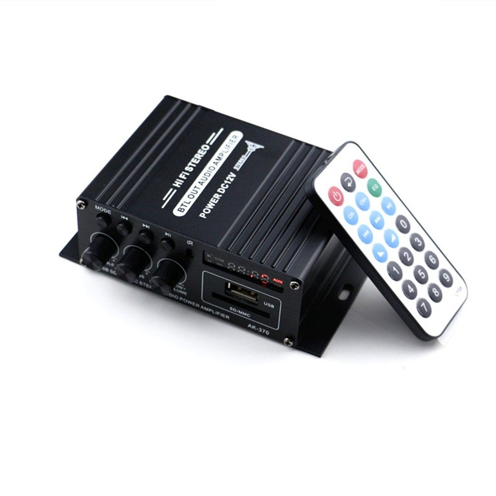 AK370 12V Mini Audio Power Amplifier BT Digital Audio