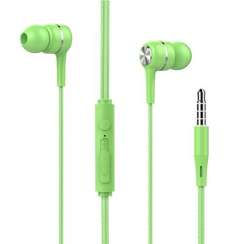 Clear Bass Stereo In-Ear Earphones 3.5mm Wired With Mic