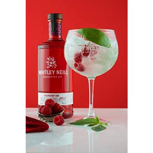 Whitley Neill Handcrafted Dry Raspberry Gin - 6pieces X 70cl