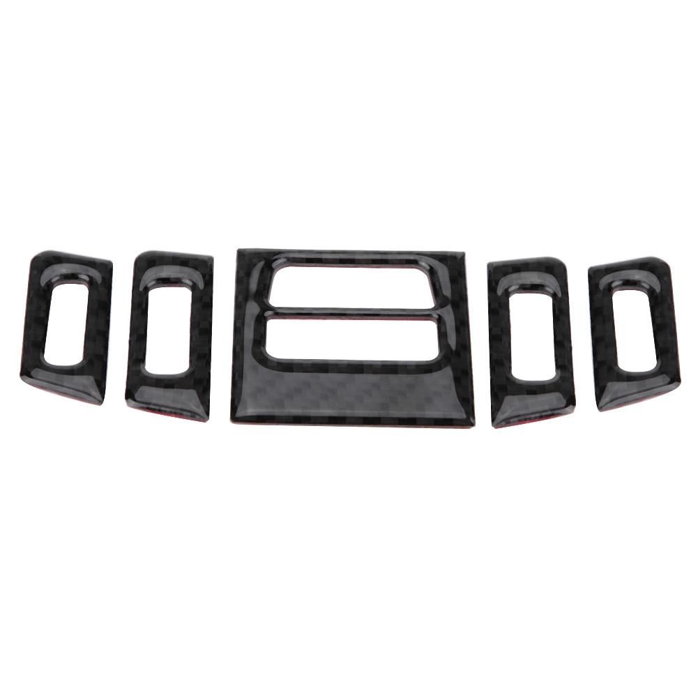 Carbon Fiber Car Interior Air Conditioner Outlet Panel