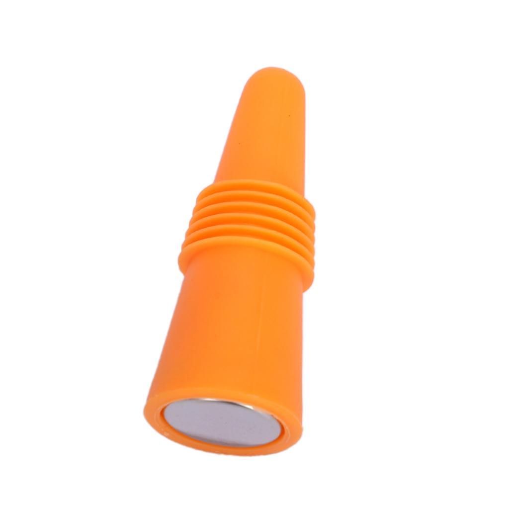 Reusable  Stopper Silicone Beverage Bottle Sealed Orange