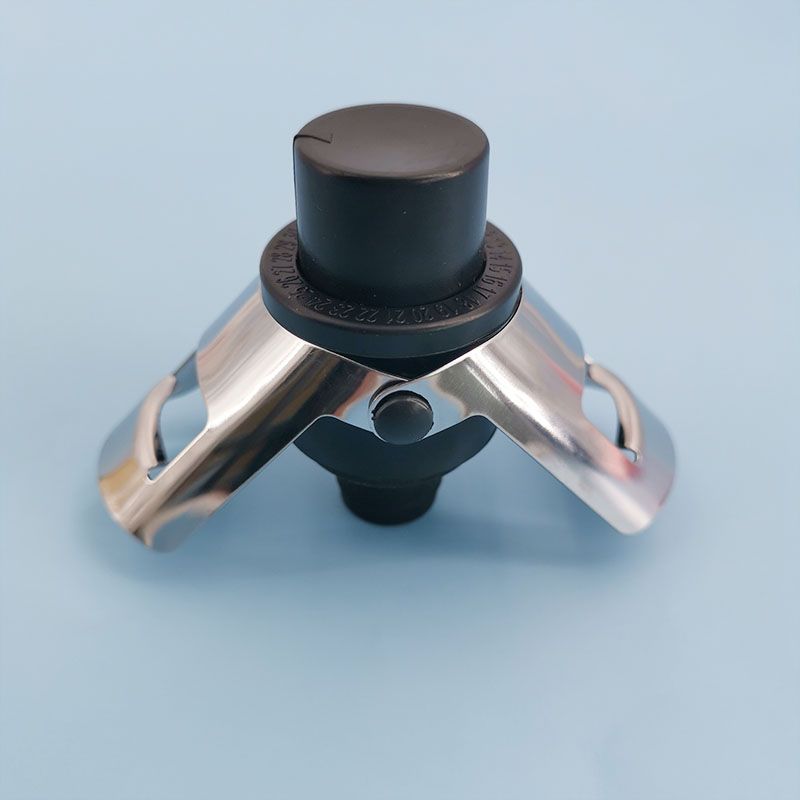 Vacuum  Stopper With Pressure Pump Keep Fizz Bubbly Sparkling Wine Bottle Plugs Sealer Silicone Caps