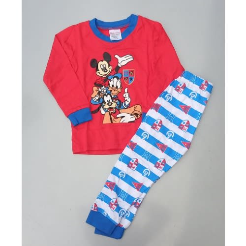 Mickey Mouse Clubhouse Boys Night Wear Sleep Pyjamas Set