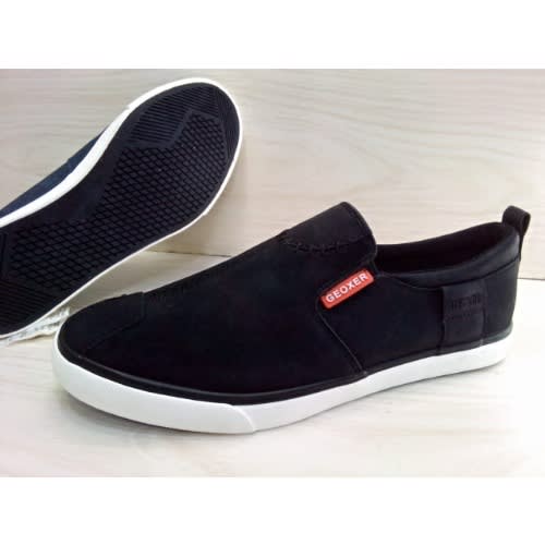 Black Slip-on Sneakers