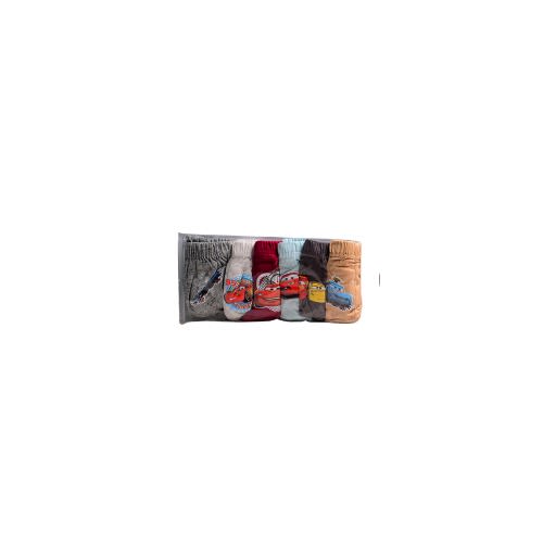 Cars Graphic Boys Pant-6 In 1 Pack
