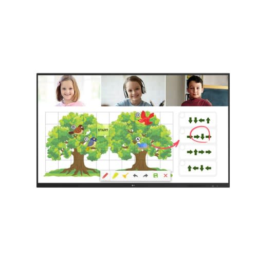 Commercial Led Monitor 75” Tr3dj-b Series Ips Uhd Ir Multi Touch