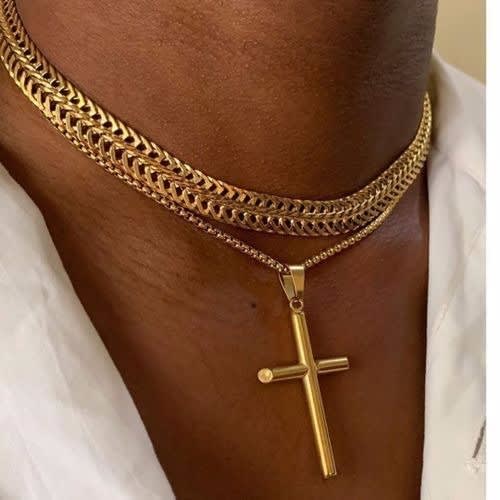 2 In 1 Gold Necklace