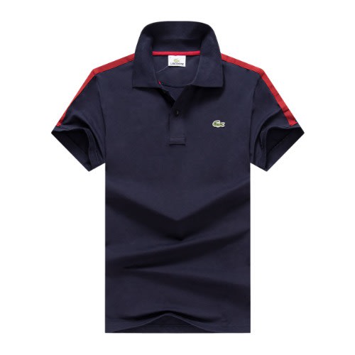 Stipped Men Pique Polo