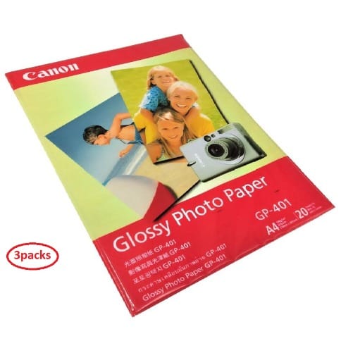 Glossy Photo Paper - 20 Sheets X 3packs