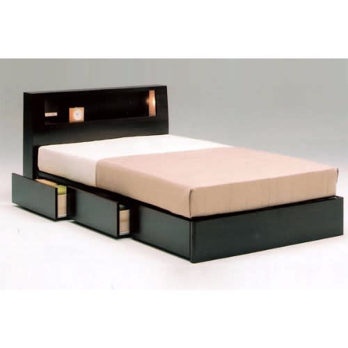 Boa Furnitures-hdf Made Bed With Headboard Decoration Space And 2 Drawers