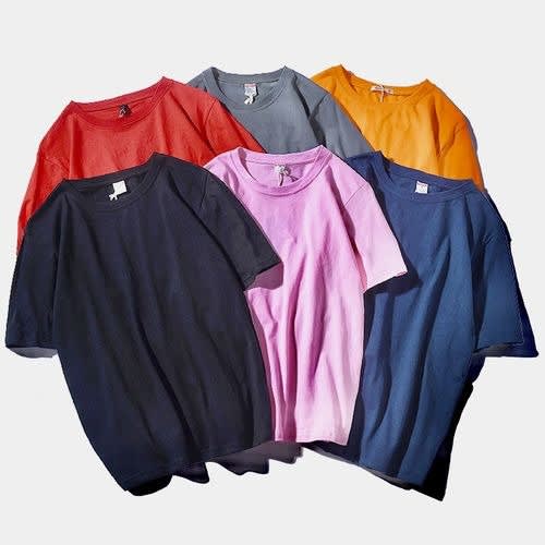 Unisex Plain Round Neck Shirt -6 In 1