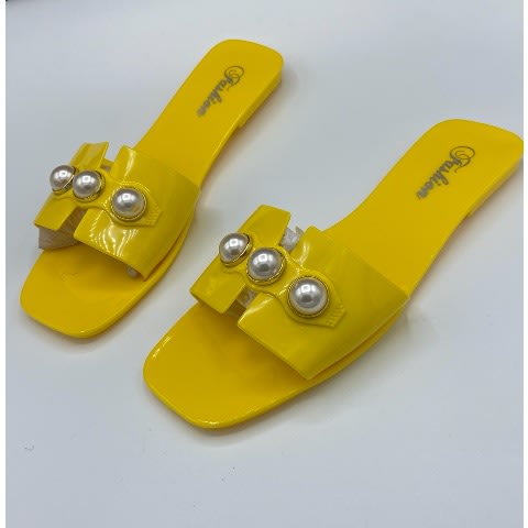 Women’s Slippers - Yellow