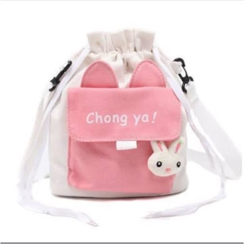 Portable Female Cross Bag - Pink