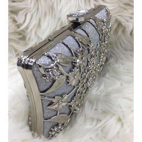 Clutch Crystal Metallic