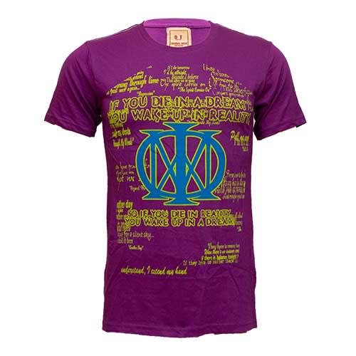 Men's Round Neck T-shirt - Purple