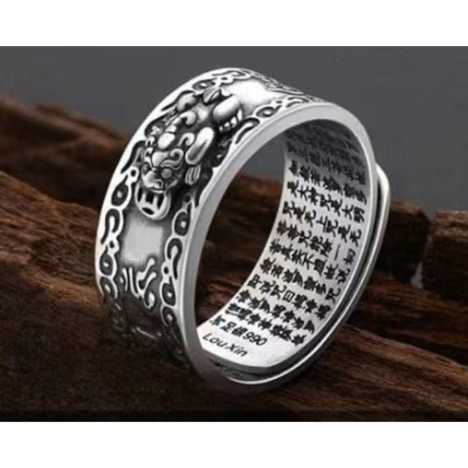 Fortified Pixiu Lucky Charms Finger Ring