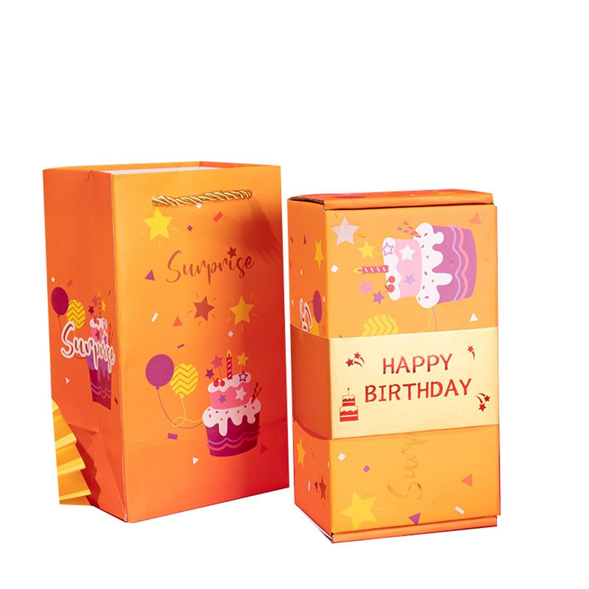 Surprise Gift Box Surprise Bounce Gift Box Set Unleash Joy for Gifting Yellow