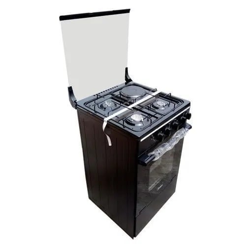 3 Gas Burner + 1 Hot Plate With Oven And Grill - 50x55