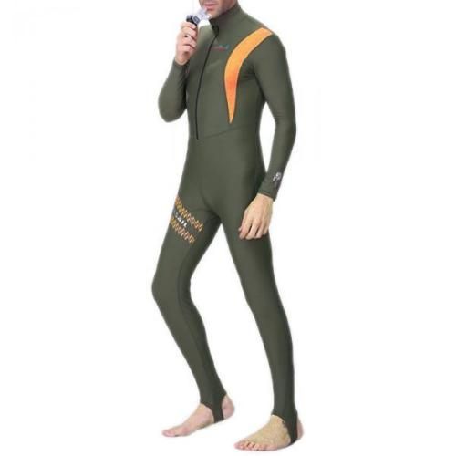 Unisex  Diving Swimming Spearfishing Suit-Orange For Men