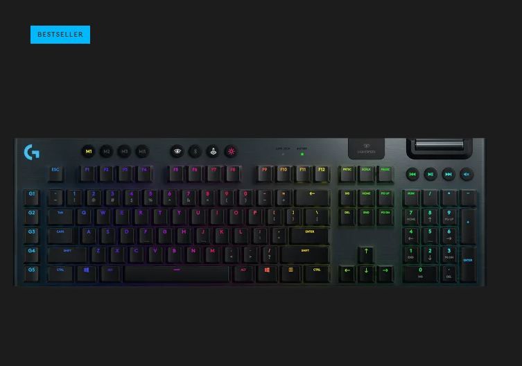 G915 LIGHTSPEED RGB Mechanical Gaming Keyboard