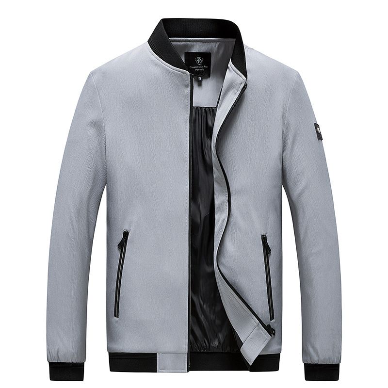 Mens Casual Outdoor Sportswear Windbreaker Lightweight Bomber Jackets And Coats