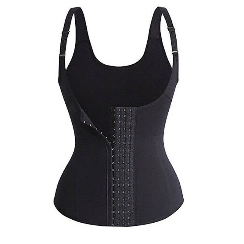 Flat Stomach For Slim Woman Neoprene Body Sweat Vest Sauna Post-partum Support Waist Trainer Corset Abdomen Reducer